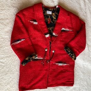 Sage In Bloom designer Pam Layne VINTAGE western jacket! Amazing piece! Size L